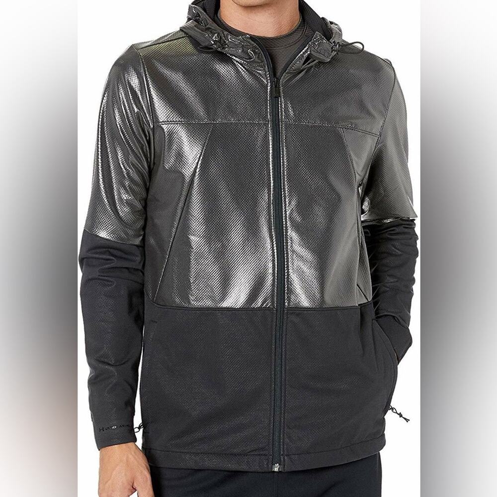 Under Armour cold gear unstoppable hooded jacket size large